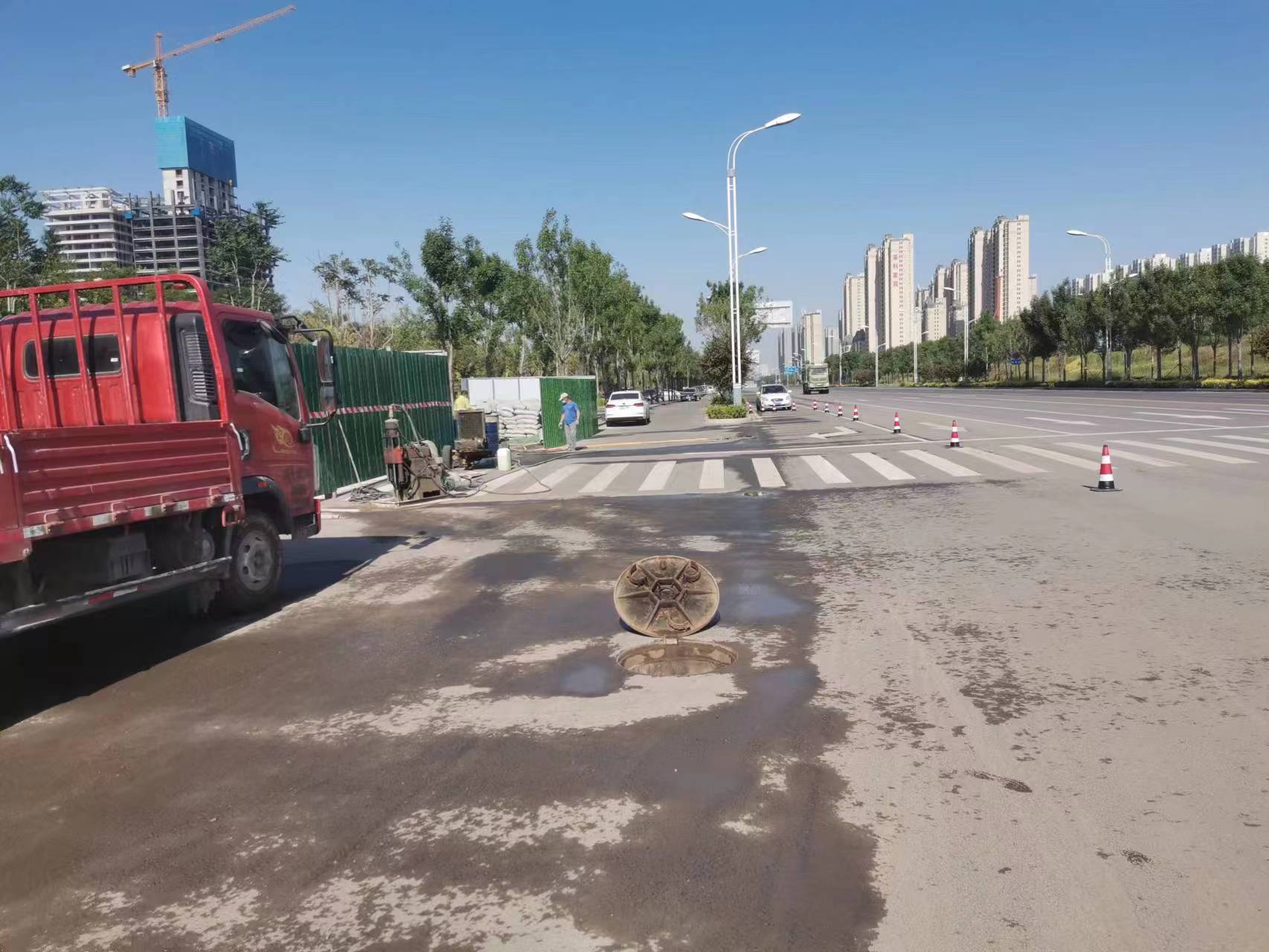 沅江路面地基沉降注浆